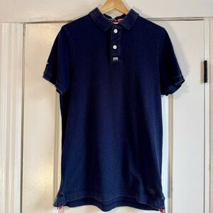 🔹 Superdry Vintage Navy Polo Shirt
